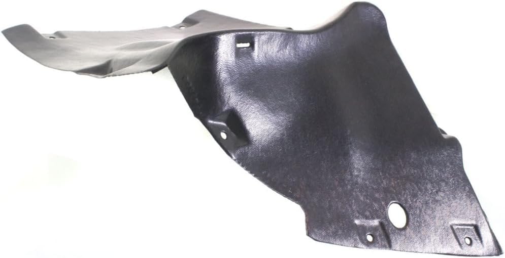 Front Lower Section Fender Liner Left Driver Side Direct Replacement Compatible With 2003-2005 Mercedes Benz CLK-Series MB1248139 2098840322