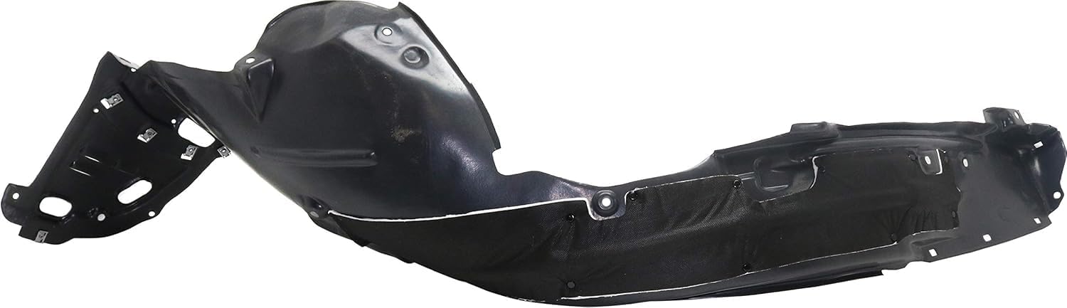 Front Fender Liner Left Driver Side Direct Replacement Compatible With 2015-2017 Acura TLX AC1248136 74150TZ3A00-PFM
