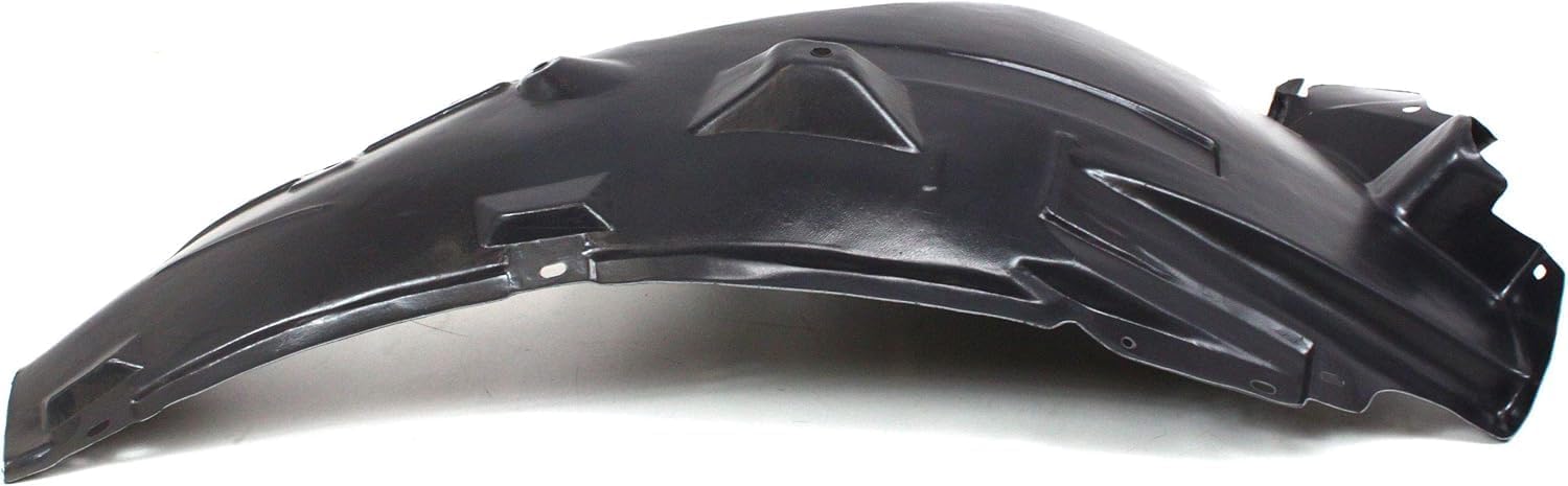 Front Fender Liner Rear Section Left Driver Side Direct Replacement Compatible With 2008-2013 Infiniti G37 / 2014-2015 Q60 IN1248115 63843JL03A