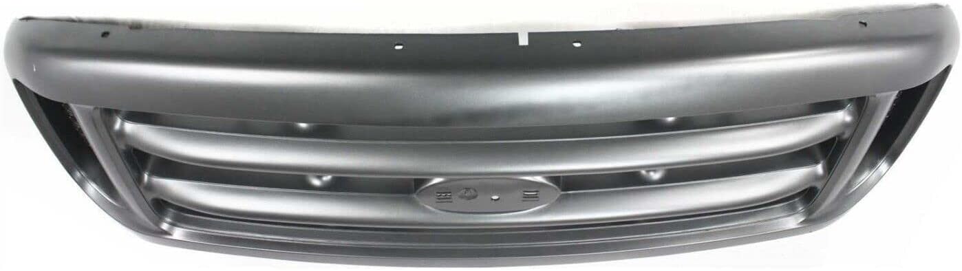 Front Grille Painted Argent Shell And Cross Bar Insert Plastic Direct Replacement Compatible With 1999-2004 Ford F-Series Super Duty FO1200362 YC3Z8200AAA