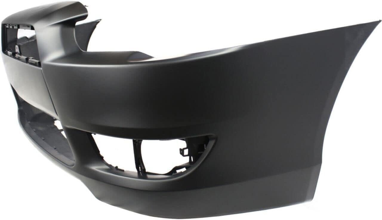 Front Bumper Cover Primed Direct Replacement Compatible With 2008-2015 Mitsubishi Lancer MI1000319 6400B914
