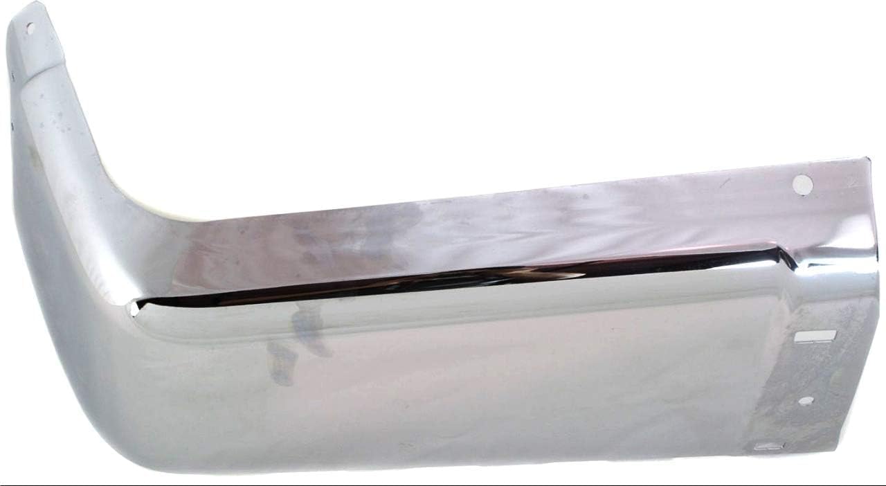 Rear Bumper End Cap Chrome Right Passenger Side Direct Replacement Compatible With 2007-2013 Chevrolet Silverado/GMC Sierra 1500/2007-2014 2500HD 3500HD GM1105149 15284308