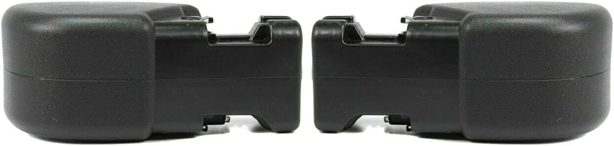 Front Bumper End Caps + Signal & Side Marker Lamp Direct Replacement Compatible With Jeep Wrangler 2001-2006 CH2520141 CH2521141 CH2550120 CH2551120 CH1005128 CH1004128 55156489AB