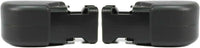 Front Bumper End Caps + Signal & Side Marker Lamp Direct Replacement Compatible With Jeep Wrangler 2001-2006 CH2520141 CH2521141 CH2550120 CH2551120 CH1005128 CH1004128 55156489AB