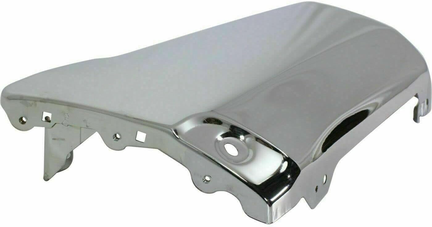AUTOS PARTS PLUS Front & Rear Bumper Face Bar Chrome + End Caps Left Driver & Right Passenger Side Direct Replacement Compatible With 1999-2002 Toyota 4Runner TO1105103 TO1104103 TO1102228 TO1002168