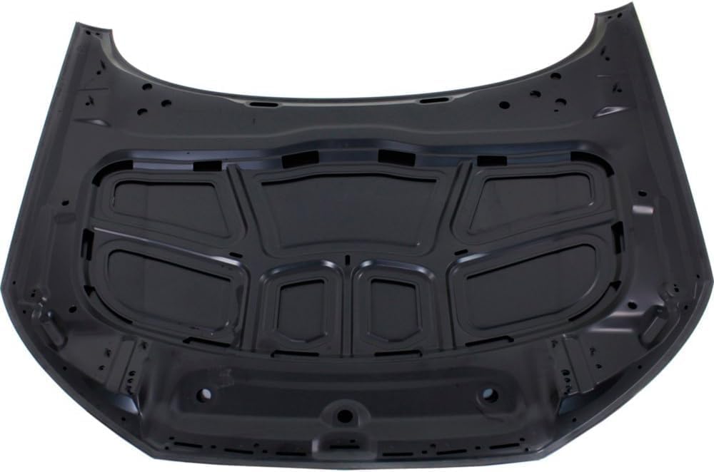 Front Hood Panel Primed Steel Direct Replacement Compatible With 2017-2020 Audi A4 / 2018-2023 S4 AU1230130 8W0823029A
