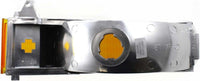 AUTOS PARTS PLUS Front Headlights Assembly + Corner Lamps + Signal Lights Lens and Housing Left & Right Side Direct Replacement Compatible With Ford Bronco 1989-1990/1991-1994 Explorer FO2503107