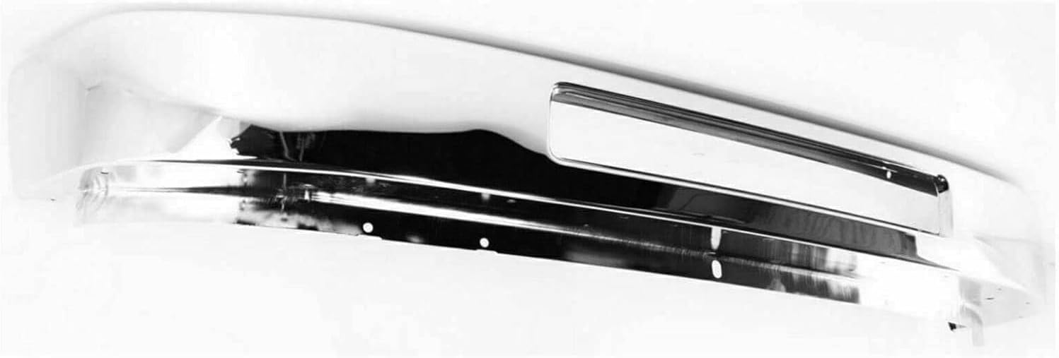 AUTOS PARTS PLUS Front Bumper Face Bar Chrome Steel Direct Replacement Compatible With 2008-2019 For E-Series FO1002410 8C2Z17757B