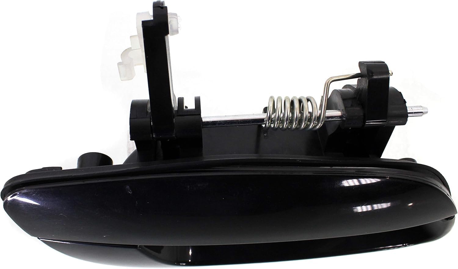 Rear Exterior Door Handle Smooth Black Right Passenger Side Direct Replacement Compatible with 2001-2006 Hyundai Elantra HY1521102 836602D000