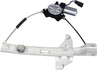 Rear Power Window Regulator with Motor Left Driver Side Direct Replacement Compatible with 2006-2013 Chevrolet Impala / 2014-2016 Limited GM1550117 23336824