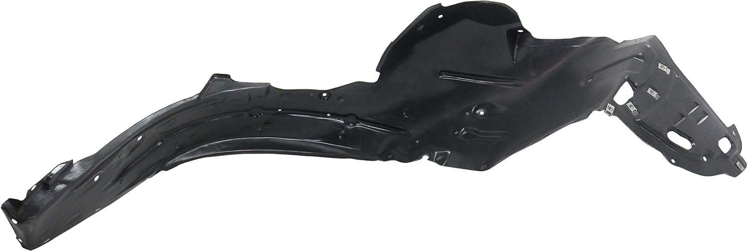 Front Fender Liner Left Driver Side Direct Replacement Compatible With 2015-2017 Acura TLX AC1248136 74150TZ3A00-PFM