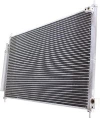 Front AC Condenser Aluminum Core Direct Replacement Compatible With 2012-2015 Honda Civic / 2013-2022 Acura ILX HO3030156 80110TR0A02