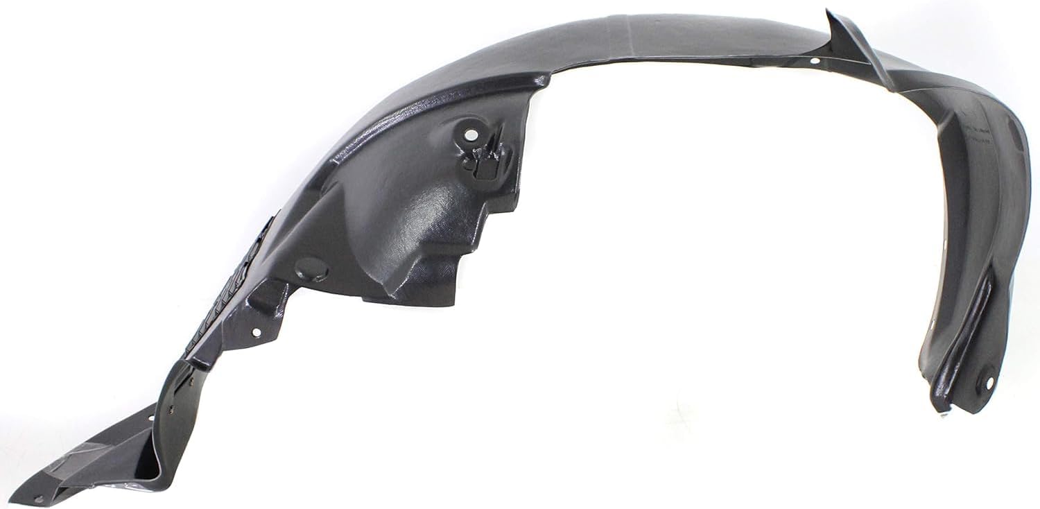 Front Fender Liner Right Passenger Side Direct Replacement Compatible With 2010-2011 Kia Soul KI1249114 868122K050
