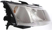 Set Of 2 Front Head Light Assembly Halogen Right Passenger And Left Driver Side Direct Replacement Compatible With 2003-2007 Saab 9-3 SB2502109 SB2503109 12799348 12799352