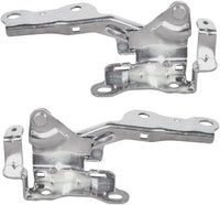 Set of 2 Front Hood Hinge Steel Left Driver & Right Passenger Side Direct Replacement Compatible with 2007-2010 Hyundai Elantra HY1236119 HY1236120 791202H000 791102H000