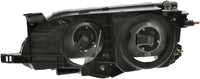 Front Head Light Assembly Right Passenger Side Direct Replacement Compatible With 1993-1997 Toyota Corolla TO2503107 811101E221