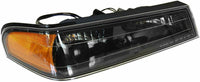 AUTOS PARTS PLUS Front Head Light + Corner Lamp Left Drive & Right Passenger Side Direct Replacement Compatible With 2004-2012 Chevrolet Colorado/GMC Canyon GM2520189 GM2521189 GM2502234 GM2503234