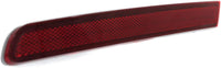 Rear Bumper Reflector Left Driver Side Direct Replacement Compatible With 2011-2015 Ford Explorer/Police Interceptor Utility FO1184100 BB5Z15A448B