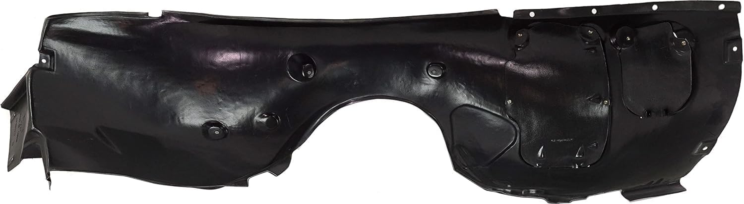 Front Fender Liner Right Passenger Side Direct Replacement Compatible With 2003-2008 BMW Z4 BM1249113 51717012728