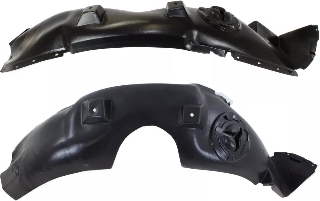 Set Of 2 Front Fender Liner Left Driver & Right Passenger Side Direct Replacement Compatible With 2010-2013 Chevrolet Equinox 22888599-PFM 22888600-PFM