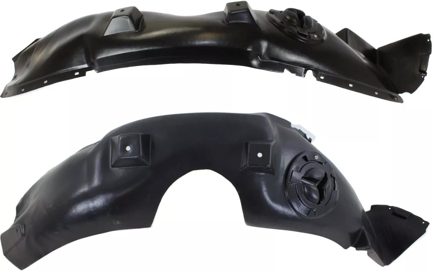 Set Of 2 Front Fender Liner Left Driver & Right Passenger Side Direct Replacement Compatible With 2010-2013 Chevrolet Equinox 22888599-PFM 22888600-PFM