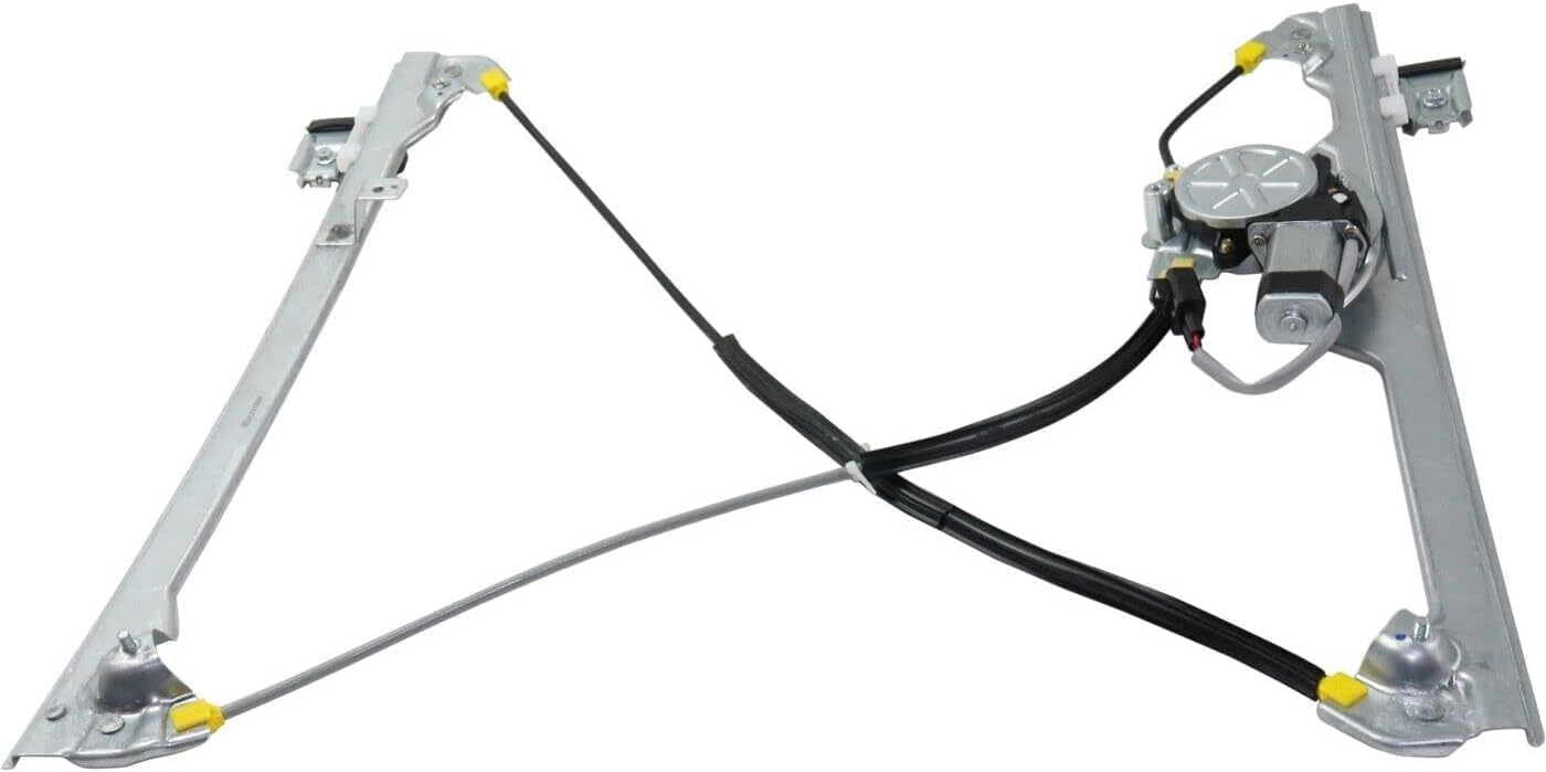 Set of 2 Front Power Window Regulator Left Driver & Right Passenger Direct Replacement Compatible with 1999-2007 Chevrolet Silverado/GMC Sierra 1500 2500HD 3500 GM1351110 GM1350110