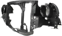Front Panel Radiator Support Assembly Plastic Direct Replacement Compatible With 2002-2008 Mini Cooper MC1225101 51647200799