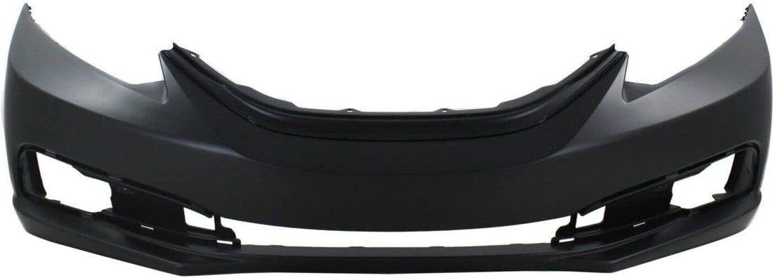 Front Bumper Cover Primed Direct Replacement Compatible With 2013-2015 Honda Civic Sedan HO1000290 04711TR3A50ZZ