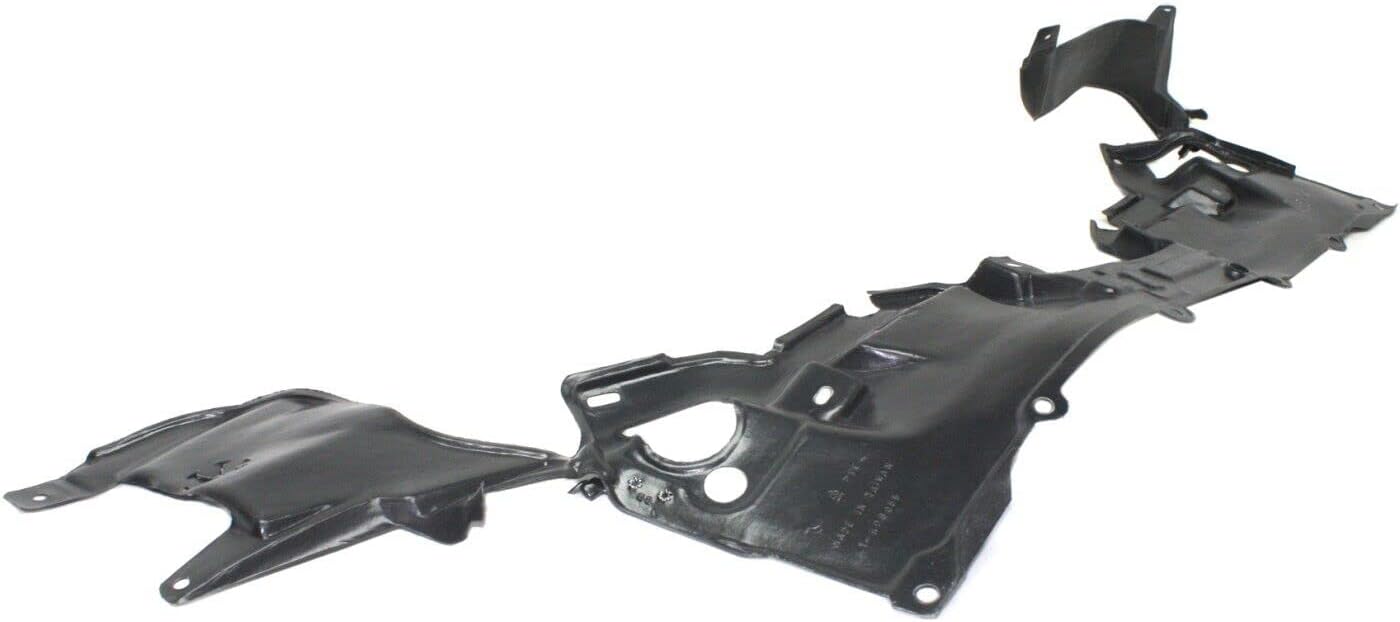 Front Engine Splash Shield Direct Replacement Compatible with 2012-2015 Honda Civic / 2013-2015 Acura ILX HO1228136 74111TR3A00