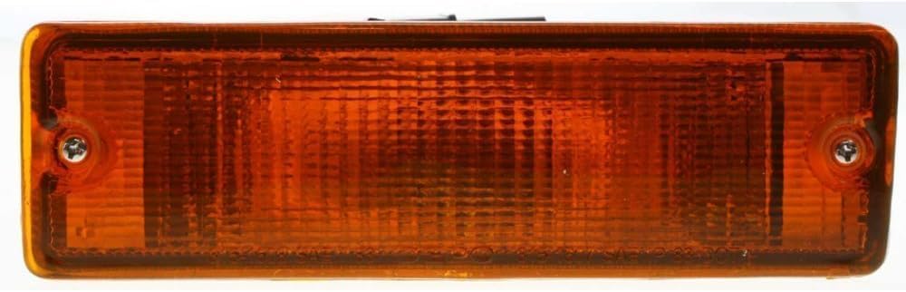 Front Turn Signal Light Assembly Left Driver Side Direct Replacement Compatible With 1986-1987 Nissan D21 NI2520106 B612501G00
