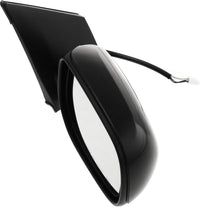 Front Power Mirror Manual Folding Heated Primed Right Passenger Side Direct Replacement Compatible With 2009-2013 Toyota Corolla TO1321247 8790802B01