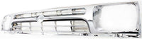Front Grille Assembly Chrome Shell And Insert Plastic Direct Replacement Compatible With 1992-1995 Toyota Pickup TO1200247 5311135070-PFM