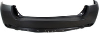 Rear Bumper Upper Cover Primed Direct Replacement Compatible With 2008-2010 Toyota Highlander TO1100260 521590E906