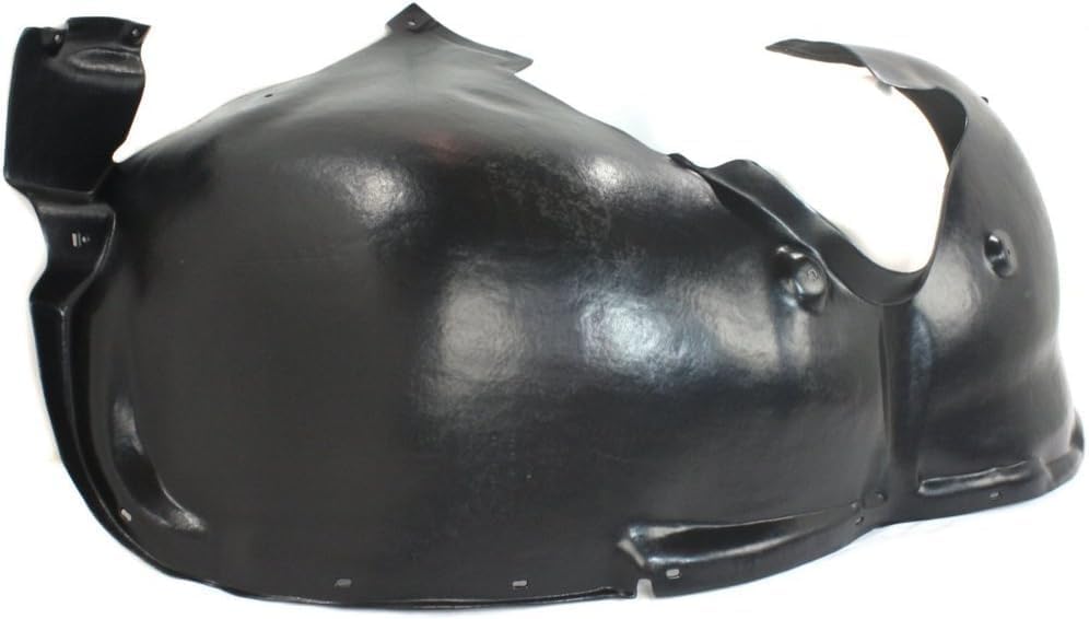 Front Fender Liner Left Driver Side Direct Replacement Compatible With 2008-2010 Volkswagen Touareg VW1248115 7L6809961L