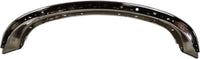 Front Bumper Face Bar Chrome Steel Direct Replacement Compatible With 2002-2009 Dodge Ram 1500/2003-2009 2500 3500 CH1002383 55077946AB