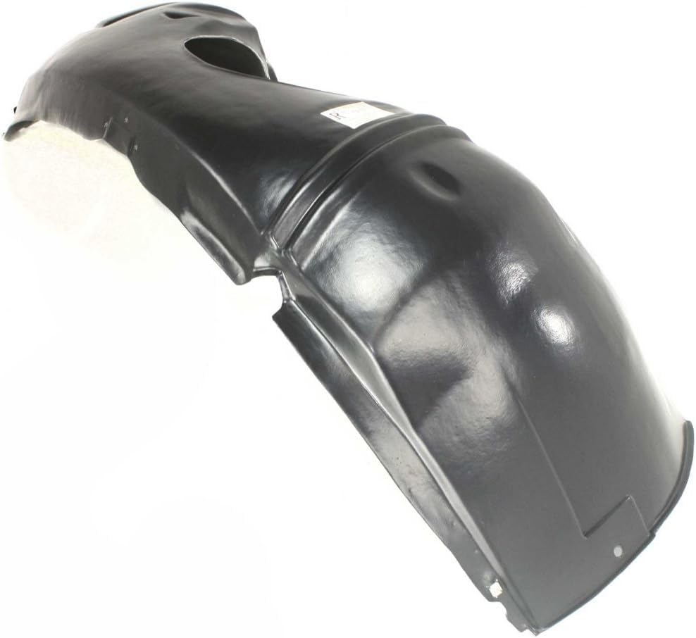 Front Fender Liner Right Passenger Side Direct Replacement Compatible With 2000-2007 Ford Focus FO1251107 5S4Z16102AA