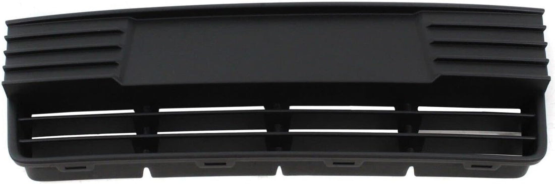 Front Bumper Center Grille Textured Black Plastic Direct Replacement Compatible With 2012-2014 Ford Focus FO1036137 CP9Z17K945B