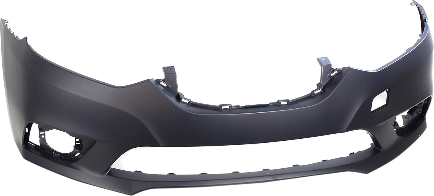 AUTOS PARTS PLUS Front Bumper Cover Primed Direct Replacement Compatible With 2016-2019 Nissan Sentra NI1000313 620223YU1J