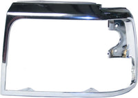 AUTOS PARTS PLUS Front Grille Chrome Shell & Plastic Insert + Bezels + Head Lamp + Signal & Corner Light Left Driver & Right Passenger Side Direct Replacement Compatible With 1992-1997 Ford F-Series