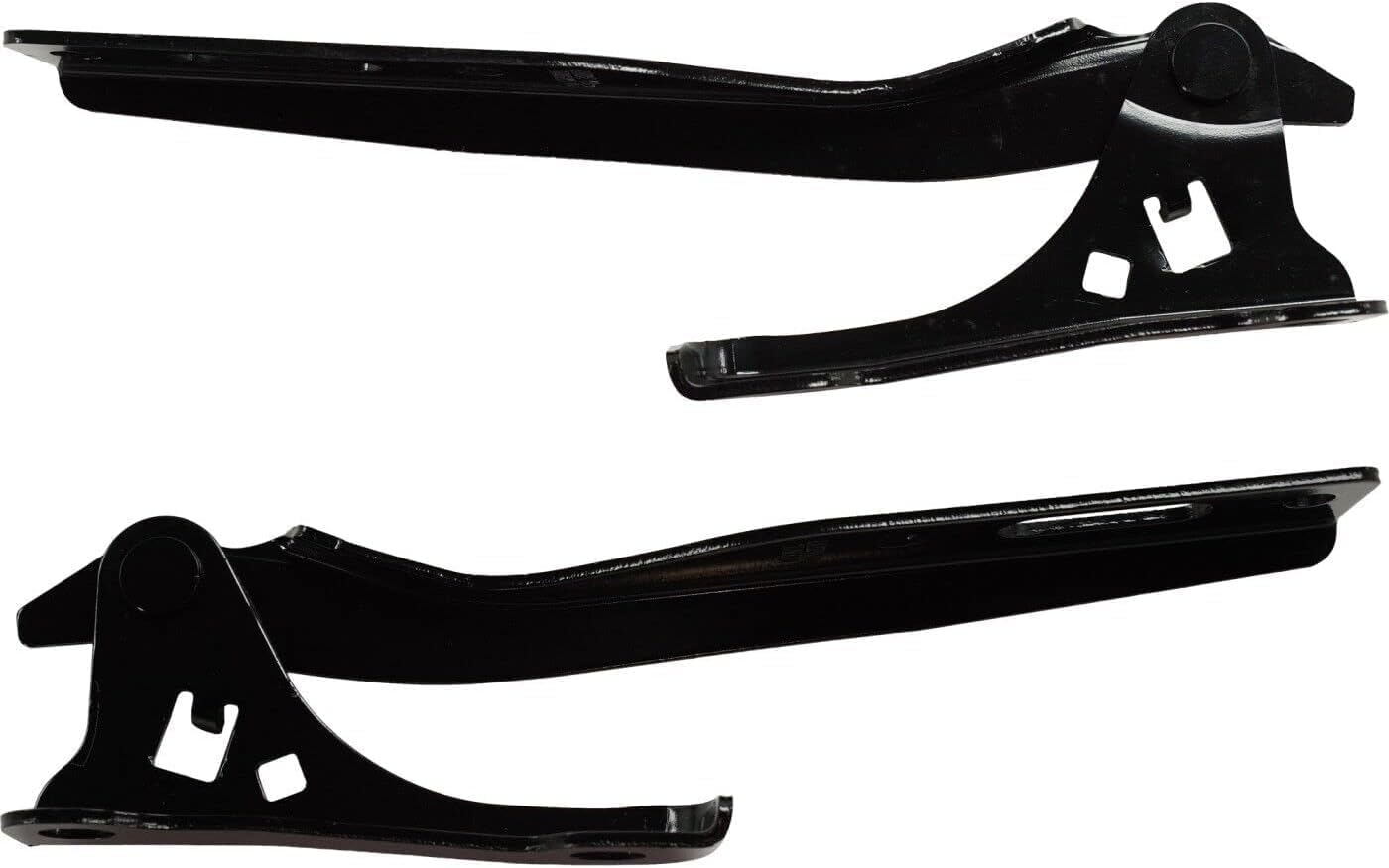 Set Of 2 Front Hood Hinge Steel Right Passenger & Left Driver Side Direct Replacement Compatible With 2013-2022 Acura ILX AC1236113 AC1236114 60120TX6A00ZZ 60170TX6A00ZZ