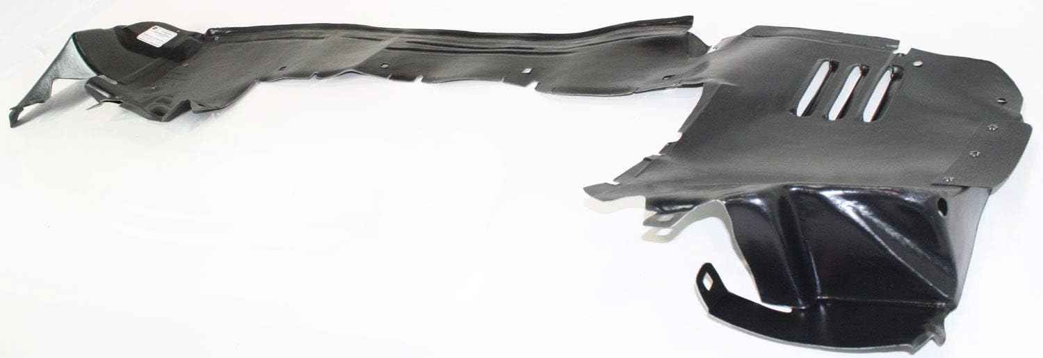 Front Fender Liner Rear Section Right Passenger Side Direct Replacement Compatible With 2000-2003 Mercedes Benz CLK-Class MB1249141 2086901830
