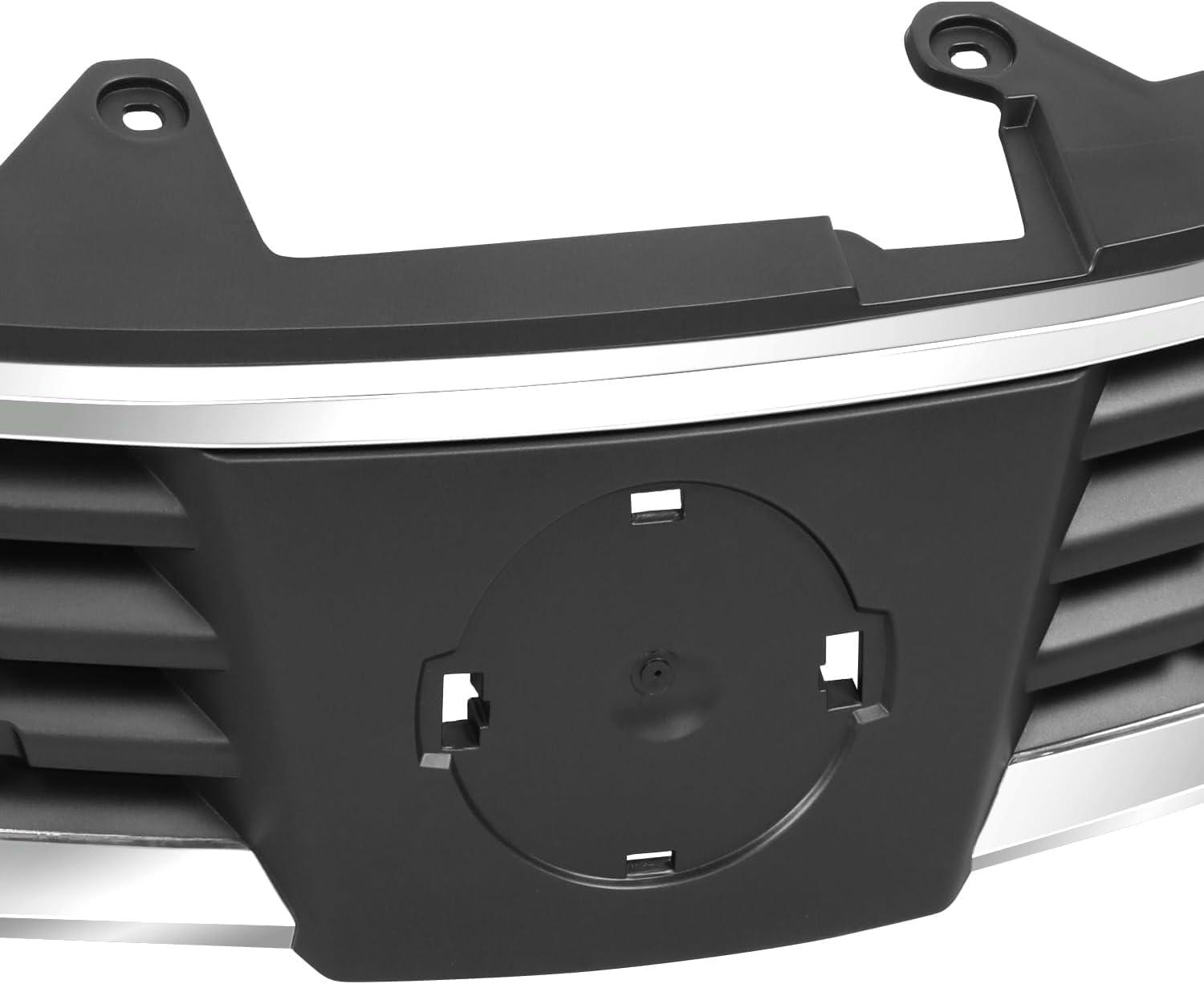 Front Grille Gray Shell And Insert Direct Replacement Compatible With 2007-2009 Nissan Versa NI1200224 62310EM30A