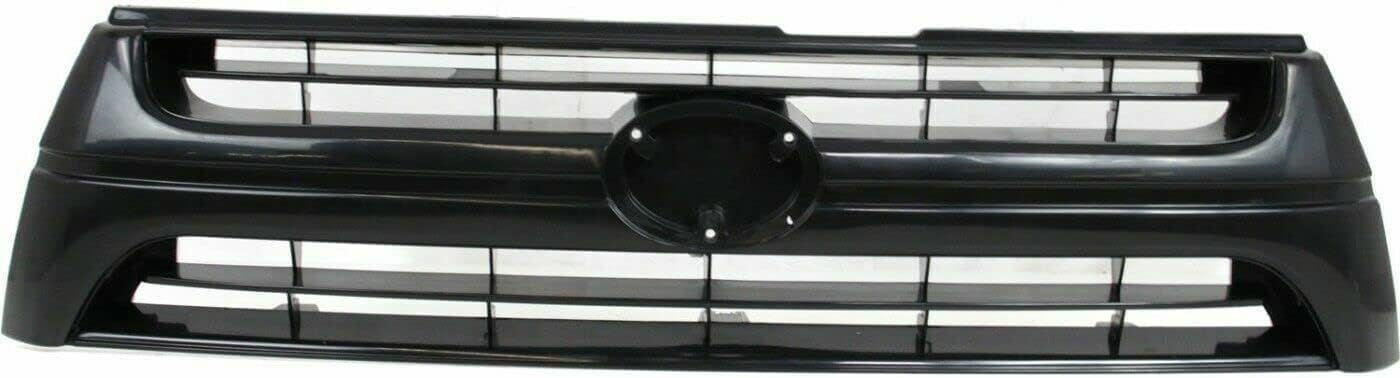 AUTOS PARTS PLUS Front Grille Primed Shell With Gray Insert Plastic + Filler Right Passenger & Left Driver Side Direct Replacement Compatible With 1999-2000 Toyota 4Runner TO1089103 TO1088103