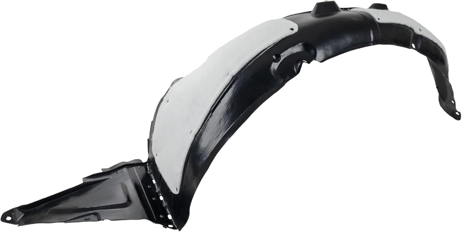 Front Fender Liner Left Driver Side Direct Replacement Compatible With 2012-2013 Kia Optima KI1248124 868114C100