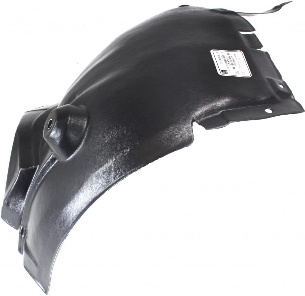 Front Upper Section Fender Liner Right Passenger Side Direct Replacement Compatible With 2001-2007 Mercedes Benz C-Class MB1249107 2038840622