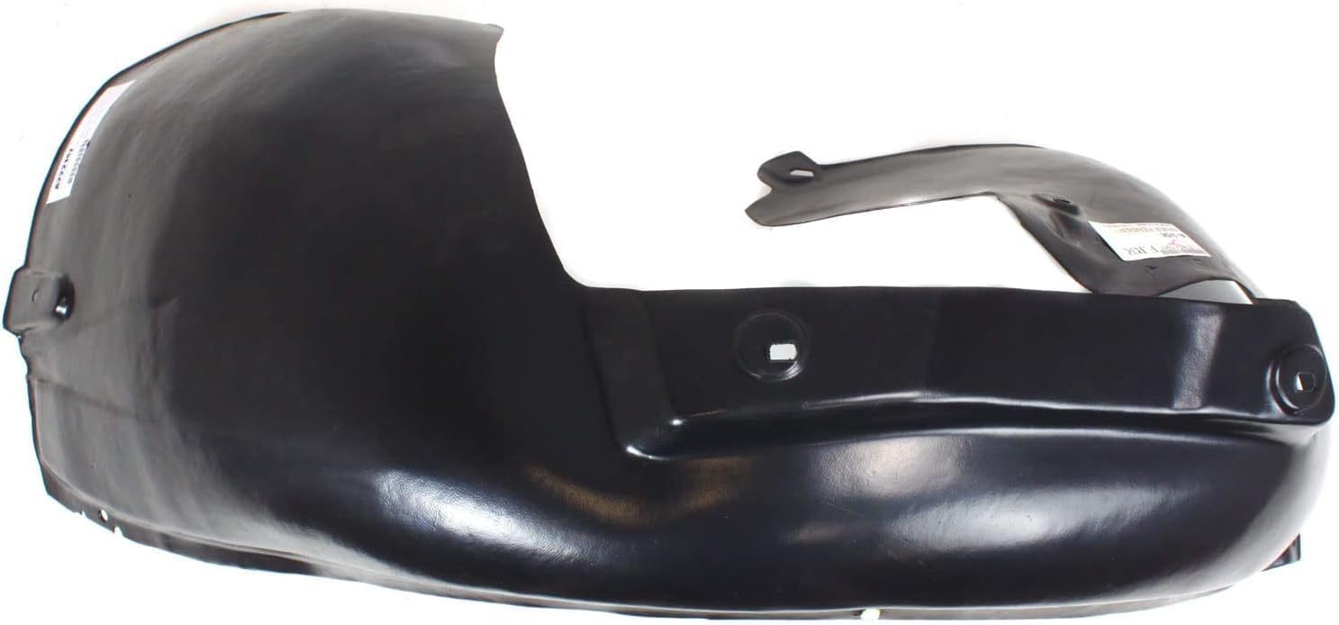 Front Fender Liner Rear Section Right Passenger Side Direct Replacement Compatible With 2006-2013 Audi A3 AU1251102 8P0821172G