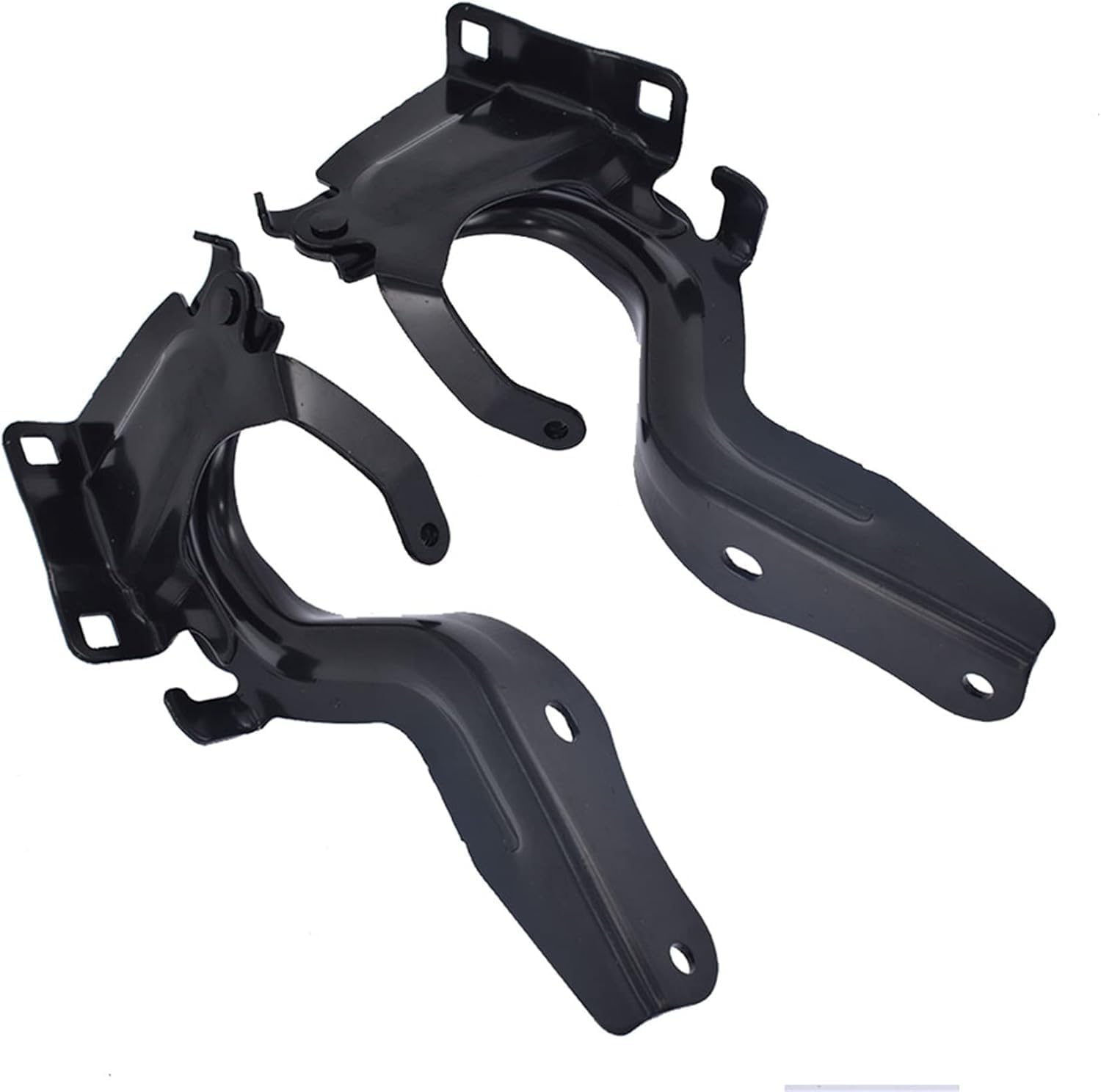 Set Of 2 Front Hood Hinge Steel Left Driver & Right Passenger Side Direct Replacement Compatible With 2014-2020 Nissan Rogue NI1236149 NI1236148 654004BA0A 654014BA0A