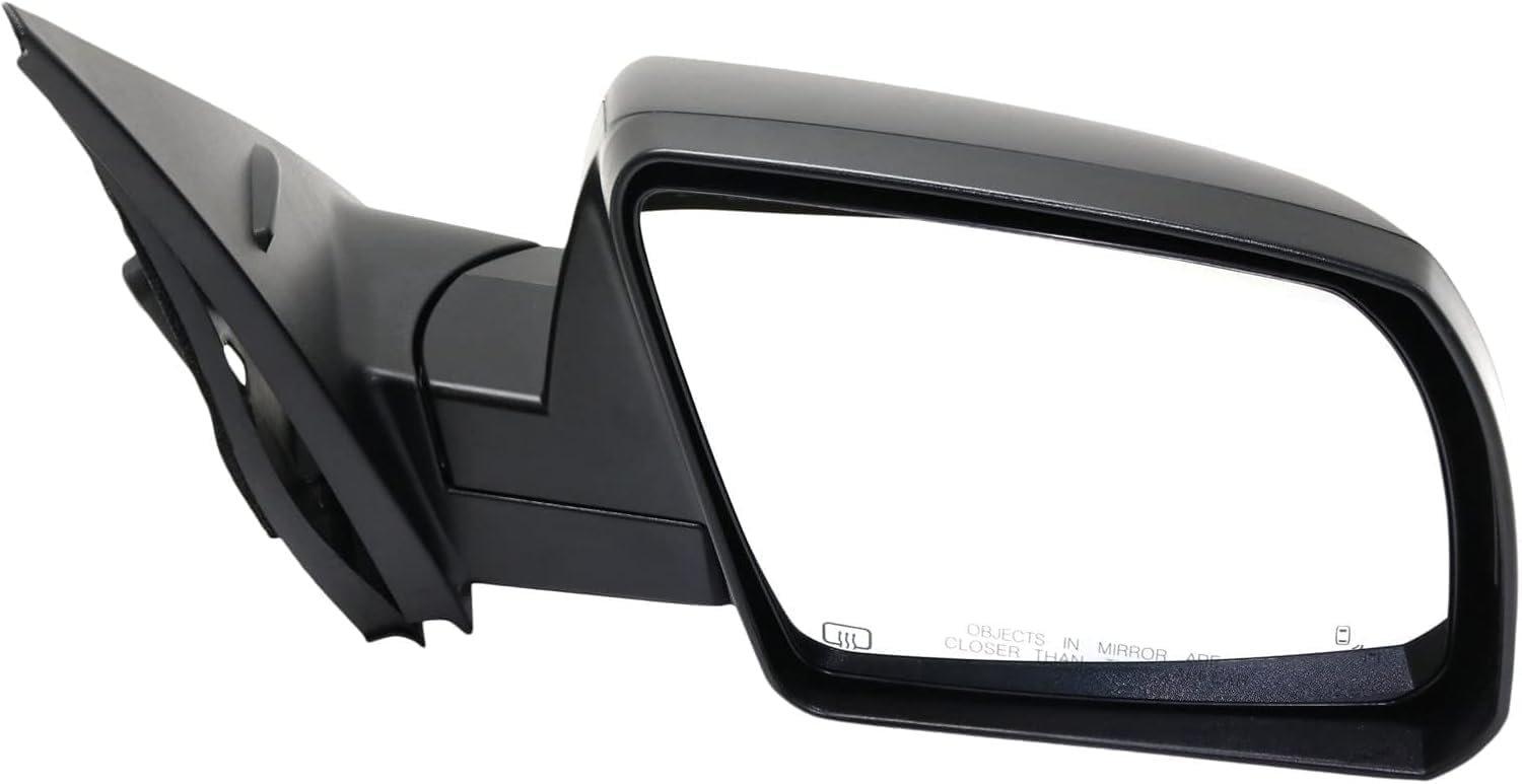 Front Mirror Non-Towing Manual Folding Heated Textured Right Passenger Side Direct Replacement Compatible With 2014-2021 Toyota Tundra TO1321303 879100C400 879100C440-PFM
