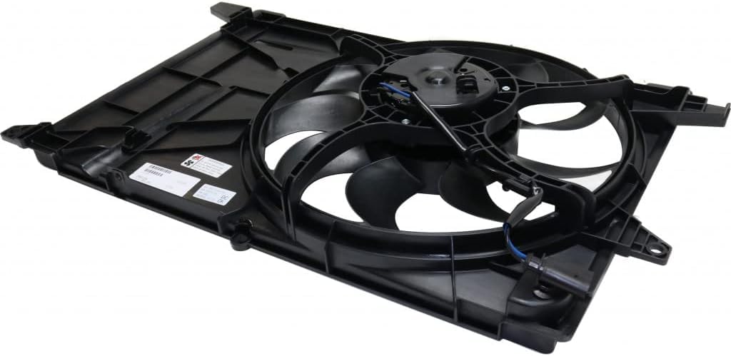 Front Radiator Fan Assembly Direct Replacement Compatible with 2016-2022 Chevrolet Spark GM3115271 42426778