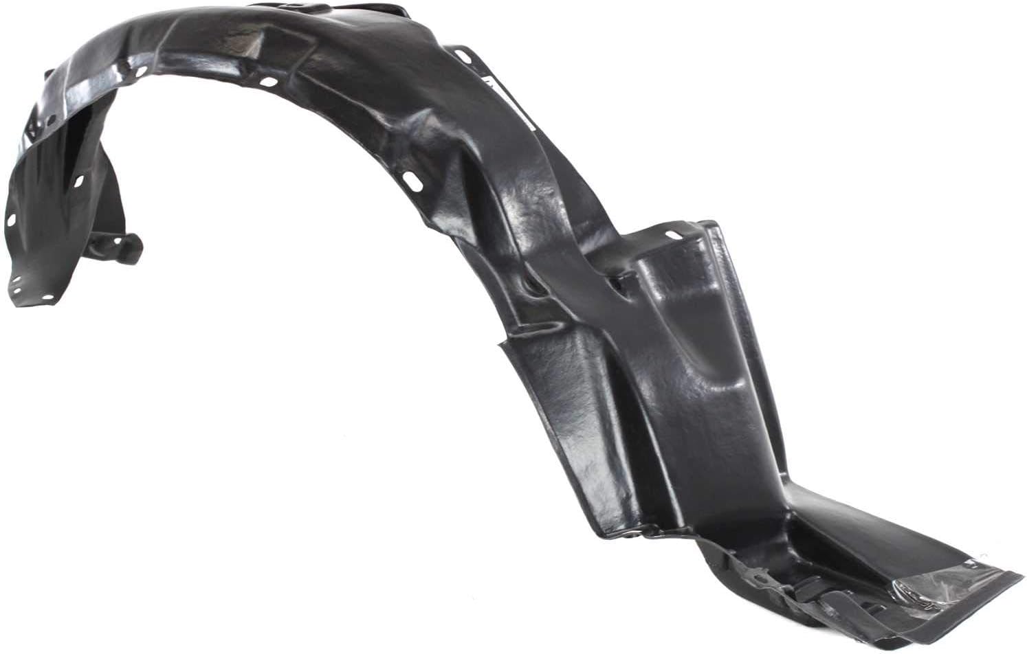 Front Fender Liner Right Passenger Side Direct Replacement Compatible With 1990-1993 Honda Accord HO1249101 74101SM4010